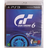 Jogo Gran Turismo 6 Original Ps3 Midia Fisica (cd).