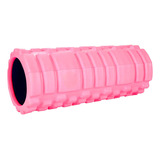 Rolo Yoga Masajeador Rodillo Pilates Foam Masaje Texturado Color Rosa