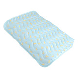 Summer Pet Mat Cooling Ice Silk Fabric Blanket Sofá-cama