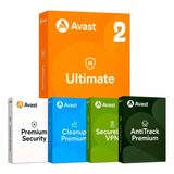 Antivirus Avast Ultimate | 2 Dispositivos | 3 Años