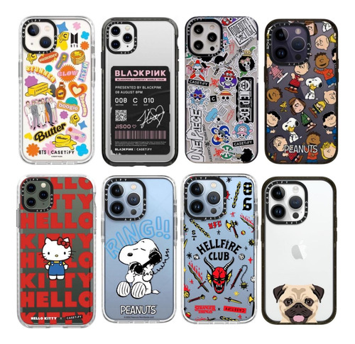 Fundas Varios Personajes Estilo Casetify