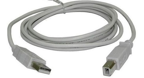 Cable Usb Para Impresora Manhattan A-b 3.0m Gris 317863 /vc