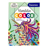 Libro Para Pintar Mandalas Niños Diseños Unicornio