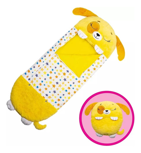 Saco Para Dormir Infantil Almohada Peluche Invierno Bolsa