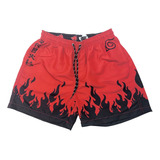 Malla Short Pantalon Anime Naruto Akatsuki Fire Ninja Japan