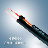 Cabo De Áudio Estereo Philips 2x0.14mm - 1 Metro