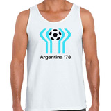 Musculosas Mundial Argentina 78 Fútbol |de Hoy No Pasa| 1