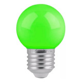 Lámpara Gota Led Verde 2w E27 Guirnalda Deco Color Pack X 5