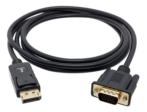 Cabo Adaptador Displayport Vga Conversor Vídeo Para Dell Hp