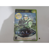 Caixa Incart  Manual Jogo Halo Combat Envolved Xbox Clássico