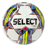 Select Jinga V22 - Balón De Fútbol Sala, Blanco, Para Per.