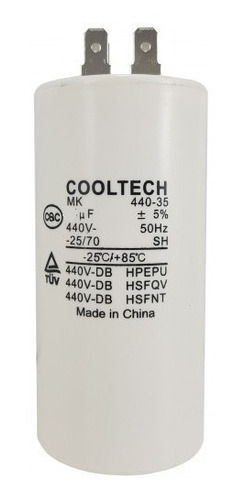 Capacitor De Marcha De 10 Uf