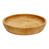 Fuente Ensaladera Bowl Cazuela Madera De Algarrobo 24cm