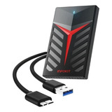 Hd Externo Slim Usb 3.0, 500 Gb Ultra-rápido Com Velocidade De 7200 Rpm. Compativeis: Play Station Ps (2 Ao 5),  Xbox (todos), Computador E Notebook.