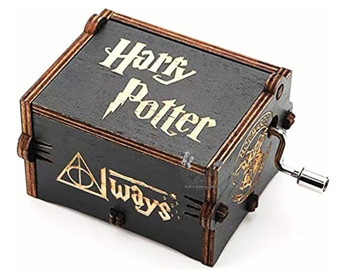 Mini Caja De Música Con Manivela Manual De Harry Potter