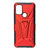 Funda Moss Uso Rudo 3 En 1 Colores Para Motorola G30 G20 G10