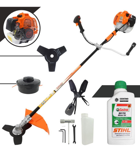 Roçadeira C/óleo Stihl Vr520h P/manutenção De Áreas Públicas