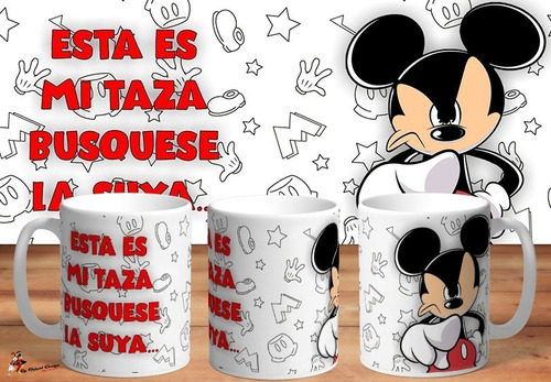 Taza Mickey Mouse Disney Esta Es Mi Taza 4k Art