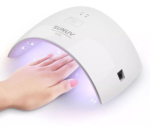 Secador De Uñas Manicure Esmalte Permanente Led Uv 24w Jayma