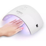 Secador De Uñas Manicure Esmalte Permanente Led Uv 24w Jayma