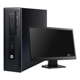 Cpu Hp Prodesk 600 G1 Core I7 4ta Gen 8gb 500gb + Monitor 19