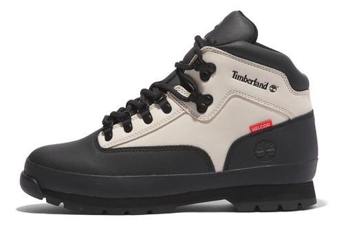 Hiker De Piel Caña Media Timberland Tb0a5vuddr2 Tb0a5vuddr2 Euro Hiker Leather Diseño Liso Hueso 25 Mx Para Hombre