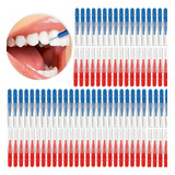 Cepillo De Dientes Interdental De 150 Piezas Con Hilo Dental