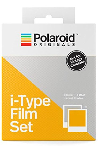 Polaroid Originals I-type - Juego De 2 Peliculas (1 Color +