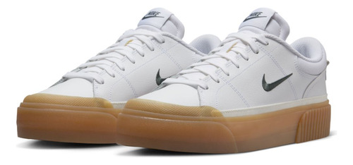 Tenis Para Mujer Nike  Court Legacy Lift Blanco