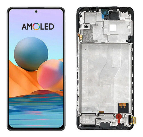 Pantalla Amoled Con Marco Para Redmi Note 10 Pro M2101k6g