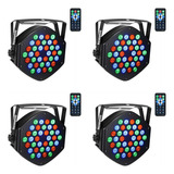 Par Iluminacion Para Escenario, 36x1w Led Rgb 7 Canales Con 