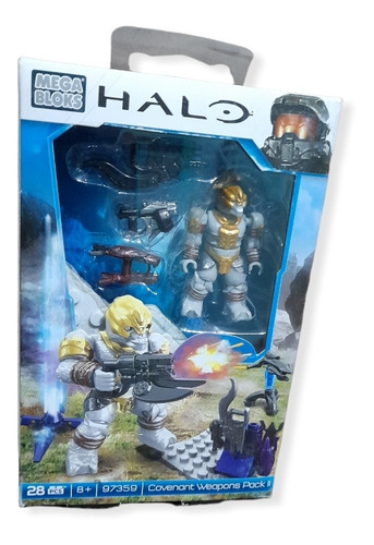 Halo Figura De Acción 2014 Covenant Weapons 97359 Con 28 Pc