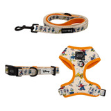 Kit Correa Harness Y Collar Sassy Woof Disney Perros