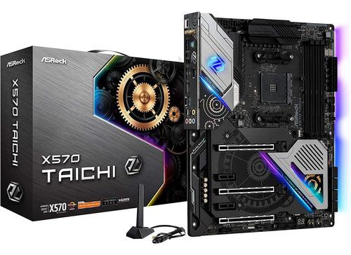 Mother Asrock X570 Taichi Hdmi Pcie 4.0 Am4 Amd Ryzen 