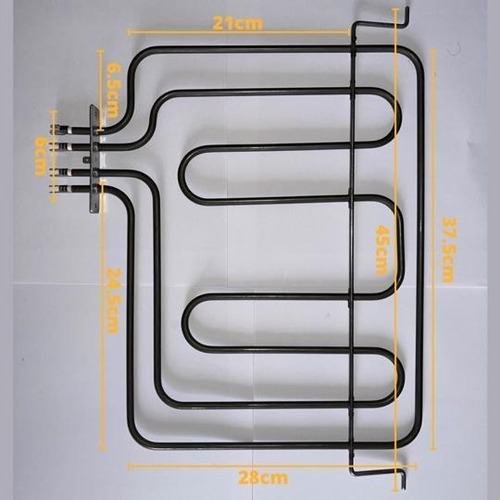 Resistencia O Calefactor Superior Doble Para Horno Vatti