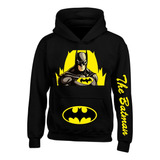 Buzo Batman Premiun Buso Saco Con Capota Hoodies X