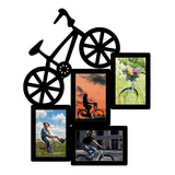 Painel De Fotos 10x15 Bike Decorativo Porta Retrato Bike