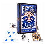 Cartas Baraja Bicycle Dragon Back Azul O Roja Originales