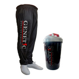 Entrenamiento Pantalon Baggy + Vaso Mezclador Shaker Genetic