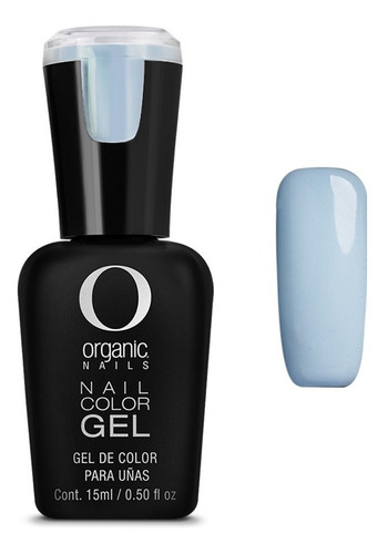 Color Gel Esmalte Uñas By Organic Nails Color Ice Blue