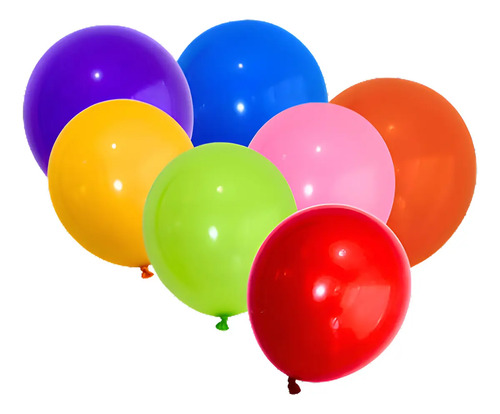 Globos Estándar 50 Pzas 9 Pulgadas Fiesta