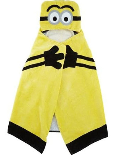 Despicable Me Minion Made Toalla Con Capucha