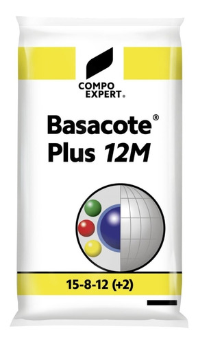 Basacote Adubo Fertilizante De Liberação Lenta Plus 12m 15+8+12(+2) 12 Meses - (fracionado 500 G)