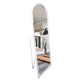 Espelho Base Reta Arco Pinterest 190x70cm Com Tripé E Led