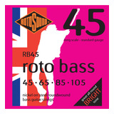 Encordado Rotosound Roto Bass Rb45 - Calibre 45-105 Original