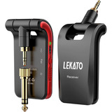 Lekato Wireless Guitar System 2.4ghz Rechargeable