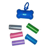 5 Rollo Bolsa Basura + Dispensador Mascota Heces Perro Gato