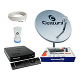 Kit Completo Receptor Midiabox B7 Century Hd Tv Midia Box 