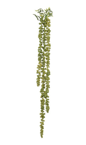 Pendente Sedum Artificial Suculenta P/ Pendurar Verde 74cm