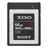 Cartão De Memória Sony Qdg64f/j  G Series 64gb